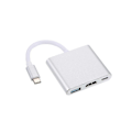 Pikkukuva 3 / 5: Usb 3.1 Type-c - Usb 3.0/ Hd/ Type-c Hub Usb-c 3-in-1 -sovitin Dongle Dock -kaapelin korvaaja Macbook Prolle, Dell Xps 13:lle