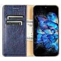 Miniatyrbild 2 av 5: Kompatibelt för Tecno Spark Go 2023 4G PU Läder Ställ Plånboksfodral Magnetiskt Stötsäkert Telefonskal Blue