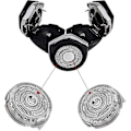 Miniatyrbillede 3 af 5: Poweka Hq9 Udskiftnings Elektrisk Barberhoved Kompatibel Med Phili-ps Norelco Speed-xl Hq9020 Hq9070 Hq9080 Hq9090 Hq9161 Hq9190 Hq9199 Pt920 Barberblad