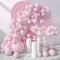 Miniatyrbild 1 av 5: Rosa Party Latexballonger - 100 st 5/10/12/18 Tum Ballonger Heliumkvalitet Latexballonger Som Födelsedagsballonger/Studentballonger/Alla hjärtans dag D