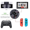 Miniatyrbilde 4 av 5: Ladestasjon Dock For 4 Nintendo Switch Host Laderkontrollere To Eksterne Usb Strømutgangsgrensesnitt