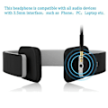 Pikkukuva 5 / 5: Bq618 Bluetooth-kuulokkeet sisäänrakennetuilla mikrofoneilla, melua vaimentavat langattomat urheilu- ja juoksukuulokkeet Hi-Y