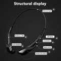 Pikkukuva 3 / 5: Bluetooth kuulokkeet Bluetooth 4.0 Langattomat niskanauhakuulokkeet black