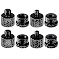 Miniatyrbillede 1 af 5: 8 stk. Mikrofonstativ-Gevindadapter Sæt, 5/8 Hun til 3/8 Han og 3/8 Hun til 5/8 Han Skrue Adapter T