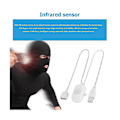 Miniatyrbild 5 av 5: 5st DC 5V/12V/24V USB PIR Infraröd Rörelsedetektor Sensor Switch För LED Ljusremsa Intelligent B