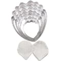 9 st/set Kakform Blomblad Form Bakform