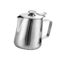 Miniatyrbillede 1 af 4: Rustfri Stål Kaffekande Craft Latte Mælkeskumningskande med Låg 350ml
