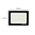 Miniatyrbillede 2 af 4: LED Floodlight, 200w 25000lm Udendørs LED Floodlight, 6000k LED Floodlight
