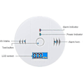 Miniatyrbild 3 av 5: Kolmonoxidvarnare 3-pack, CO-larmdetektor Sensor Batteridriven Med LCD Digital Display F-Excellence
