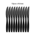 Pikkukuva 1 / 5: Elokuva Keskiviikko Addamsin syntymäpäiväjuhlien koristelu Banneri Ilmapallo Astiasto Juhlatapahtumatarvikkeet Kodinsisustuskupit tausta 10pcs knives