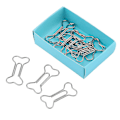 Miniatyrbillede 1 af 5: 12 stk. Kreative Papirclips i Knogleform Sjovt Bogmærke Markering Dokument Organiseringsclips
