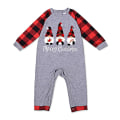 Miniatyrbild 1 av 2: Merry Christmas Family Matchande Pyjamas Set Kort printed pläd pyjamas Jul hem kläder Baby 4-5 Years