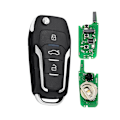 Miniatyrbillede 4 af 4: Keydiy B12-3 Fjernbetjening Bilnøgle Universal 3 Knapper Til Stil For Kd900/-x2 Mini/ Urg200 Program