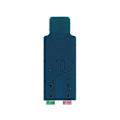Miniatyrbilde 5 av 5: Cm108 USB Lydkort Chip Driverfri Ekstern Lydkortmodul for Datamaskin