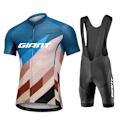 Pikkukuva 4 / 5: Set 2023 Kesä MTB Pyörävaatteet GIANT Bike Uniform Maillot Ropa Ciclismo Hombre Miesten pyöräilypuku Photo Color-4 4XL