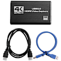 Miniatyrbillede 1 af 5: Audio Video Capture Card, 4K USB 3.0 Capture Adapter Video Converter til Gaming Streaming Live Broa