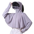 Pikkukuva 2 / 5: Anti-ultraviolettia hengittävät auringonpitävät puserot Ice Silk Auringolta suojaavat vaatteet Drop Shipping Gray