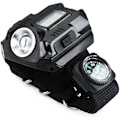 Miniatyrbilde 1 av 5: enjoydeal Taktisk CREE LED 1000 Lm Display Oppladbar Armbåndsur Lommelykt