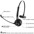 Miniatyrbillede 3 af 5: Bluetooth headset V5.0 business trådløst headset med mikrofon