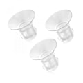 Miniatyrbilde 1 av 5: 3 stk. Brystpumpe Flensinnlegg Brystkonverter Praktisk Brystpumpeerstatning 17mm 19mm 21mm RYC