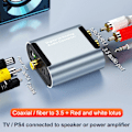 Miniatyrbilde 4 av 5: Audio Dekoder Konverter Koaksial Optisk Fiber Digital Lyd Til Analog 3.5 Jack L/r Rca Spdif Stereo
