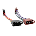 Miniatyrbillede 4 af 5: ISO Radio Ledningsnet Stik Adapter Han til Hun 16 Pin ISO Hun Radio Receiver Kabel