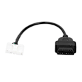 Miniatyrbillede 1 af 5: 31cm/12.2in 26Pin OBD2 Kabel Adapter Bil Diagnostisk Stik Udskiftning til TESLA MODEL S/X-Yvan