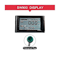 Miniatyrbillede 5 af 5: Ebike SW900 LCD Display Kontrol Elektrisk Cykel Hastighedsmåler Vandtæt Stik Optage Instrument Kontrol/Indstilling 24-72V