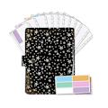Miniatyrbillede 1 af 5: Star A6 Binder Lomme, Til Budgettering, Binder Lomme Kontant Kuvertpung, Budgetplanlægnings Notesblok