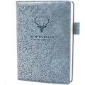 Miniatyrbillede 2 af 5: Klassisk Linjeret Notesbog Hardcover Dagbog Perfekt til Kontor Hjem Skole Forretning Skrivning og Noter (Lyseblå)