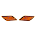 Miniatyrbillede 1 af 5: LED Forlygte Bumper Marker Lampe Blinklys Til 2010-2013 W212 Pre- E-klasse E300 E350 E550 E63 Y
