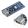 Pikkukuva 4 / 5: 4 kpl ATmega328P Nano -kortti CH340 5V 16M Mikro-mikrokontrollerikortti PIN-liittimillä, juottamattomat