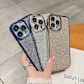 Miniatyrbillede 5 af 5: Kompatibel med iPhone 13 Pro Max Glitter Belægning Cover, Luksus Bling Glitrende Skinnende Klar Cover til iPhone 13 Pro Max 6.7\" Kamerabeskyttelse Blød TPU Sh