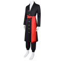 Miniatyrbild 4 av 4: One Piece Roronoa Zoro Cosplaydräkt Piratjägare Wano Country Zoro Juurou Animekläder Mans svarta hel outfit XXXL