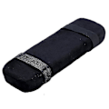 Miniatyrbild 4 av 5: Extra Tjockt Stolsarmstöd Med Memory Foam Armstöd 2 Delar Stolsarmstöd (svart)