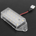 Miniatyrbilde 1 av 5: 2 stk. feilfrie LED-skiltlys 18SMD hvite LED-nummerskiltlys for X 2003-2017