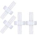 Miniatyrbillede 1 af 5: 4 stk. Kontraventil Pvdf Slidstærk Envejs Kontraventil Til Brændstof Gas Væske Luft 1/4 Tommer 6 Mm (sammenfiltring)