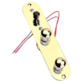 Miniatyrbild 1 av 5: Sadelstallplatta 3-vägsomkopplare Kontrollplatta För Elgitarrdelar Gitarrtillbehör Guld