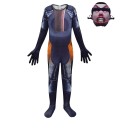 Miniatyrbild 1 av 5: Skibidi Toalett Cosplay Kostym Tv Man Kamera Man Kostym Spel Skibidi Dop Ja Ja Ja Toalett Halloween Jumpsuit För Barn Presenter J 140