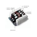 Miniatyrbild 5 av 5: 300W 20A DC-DC Justerbar Buck Converter Modul Konstant Ström Spänningsregulator Strömförsörjning Drivrutin