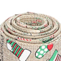 Miniatyrbild 2 av 4: Julband 5,4 meter Sött Julmönster DIY-band för Julfest Presentförpackning Rosett Hantverk A
