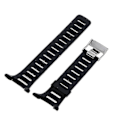 Miniatyrbilde 5 av 5: Gummiklokkereimer for Suunto T1 T1c T3 T3c T3d T4c T4d Svart