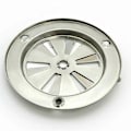 Miniatyrbillede 3 af 5: 1 stk. Spjæld Luftventil i Rustfrit Stål BBQ Grill Røgovn Udstødningsventil Komfur Køkkenudstyr Grilltilbehør 9,5cmx9,5cmx3cm TVI