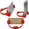 Miniatyrbilde 2 av 4: Universell Fleksibel Tommel Smartphone Nettbrett Feste Holder - Rød