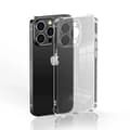 Transparent, förtjockat, stötsäkert telefonfodral för iPhone 17