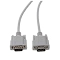 Miniatyrbilde 4 av 5: Vga Db15 Hann Til Rs232 Db9 Pin Hann Adapterkabel / Videografisk Skjøtekabel (hvit, 1.5m) Y