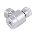 Miniatyrbilde 3 av 5: CO2 Sylinder Refill Adapter, Hjemmelaget Gassylinder Regulator M10X1 til W21.8-14 Adapter for Argon, C-Yvan