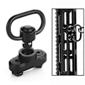 Miniatyrbilde 1 av 5: Sling Swivel Mount Base Rask Avtakbar Key Mod Airsoft Håndvern Skinne