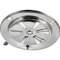 Miniatyrbillede 5 af 5: 1 stk. Spjæld Luftventil i Rustfrit Stål BBQ Grill Røgovn Udstødningsventil Komfur Køkkenudstyr Grilltilbehør 9,5cmx9,5cmx3cm TVI