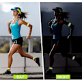 Miniatyrbild 5 av 5: 4 Stycken Reflexband Hög Synlighet Reflexband Reflexremmar Tejp Armband Reflexutrustning för Kvinnor Män Löpning Cykling Promenader